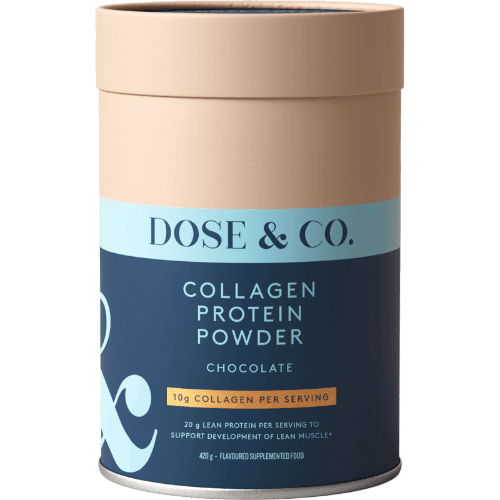 Dose & Co Chocolate Collagen Protein Powder