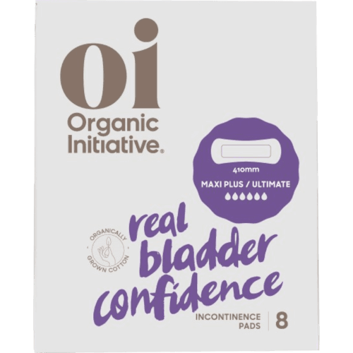 Organic Initiative Real Bladder Confidence Maxi Plus Pads 8 pack