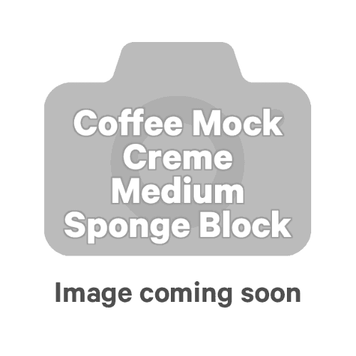 Coffee Mock Creme Medium Sponge Block