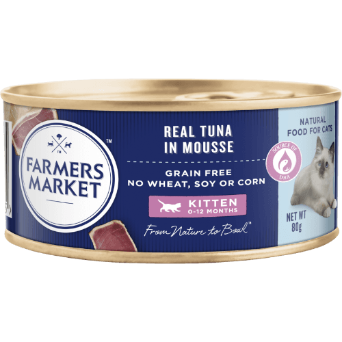 Farmers Market Real Tuna In Mousse Kitten Food