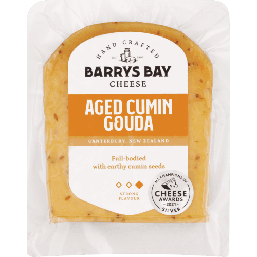 Barrys Bay Aged Cumin Gouda Cheese