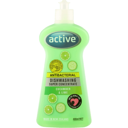 Active Cucumber & Lime Antibacterial Dishwashing Liquid 400 mL