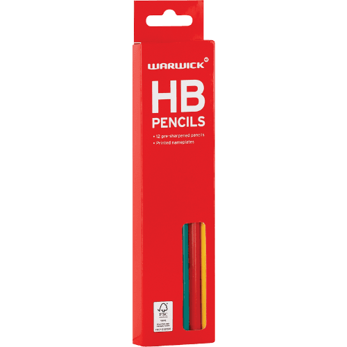 Warwick HB Pencils 12 pack