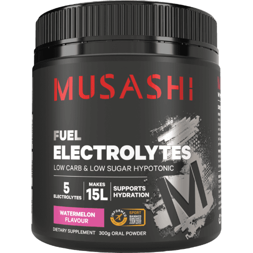 Musashi Fuel Electrolytes Watermelon Flavour Oral Powder