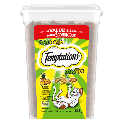 Temptations Mixups Chicken Catnip & Cheddar Flavours Treats For Cats