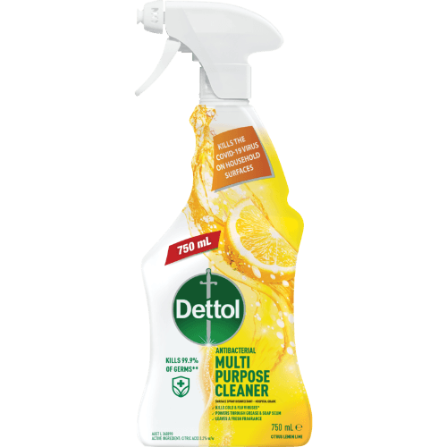 Dettol Lemon Lime Multipurpose Cleaner Antibacterial Spray