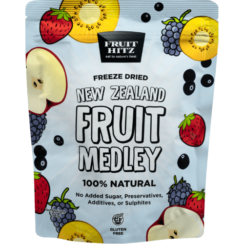 New Zealand Apple Products Fruit Hitz Freeze Dried Fruit Medley