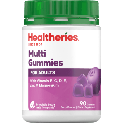 Healtheries For Adults Berry Flavour Multi Gummies