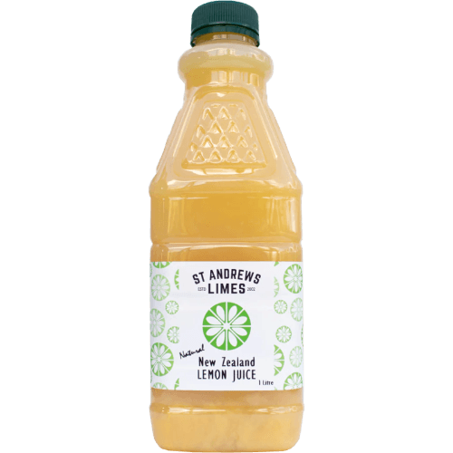 St Andrews Limes Natural Lemon Juice NZ