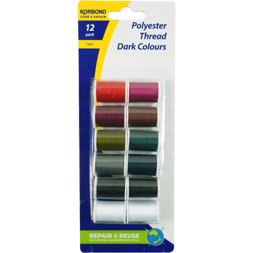 Korbond Dark Colours Polyester Thread