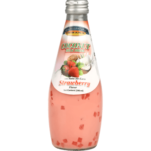 Co-Bana Strawberry Flavour Coconut Milk Drink 290 mL