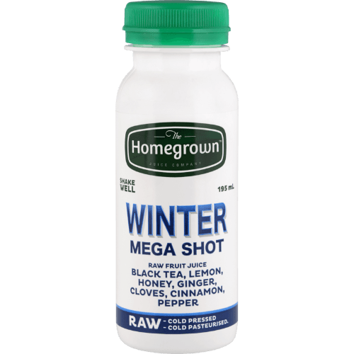 The Homegrown Juice Company Winter Triple Shot Raw Fruit Juice