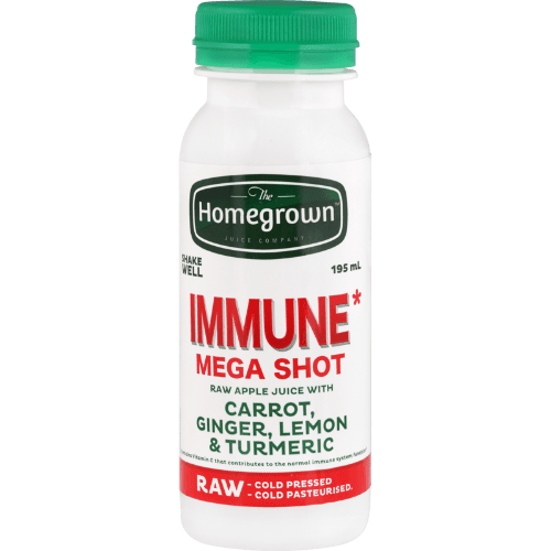 The Homegrown Juice Company Immune Mega Shot Fruit & Vege Juice