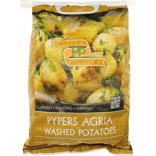 Pyper's Agria Washed Potatoes 5 kg