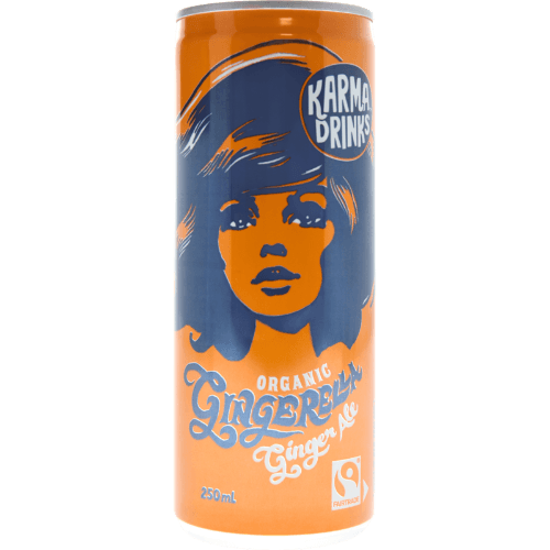 Karma Drinks Organic Gingerella Ginger Ale 250 mL