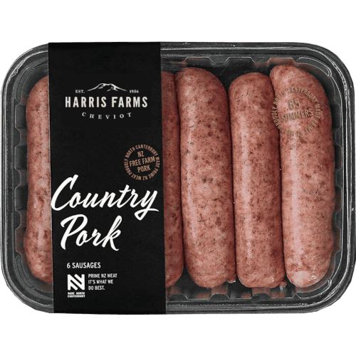 Harris Farms Country Pork Sausages MAP