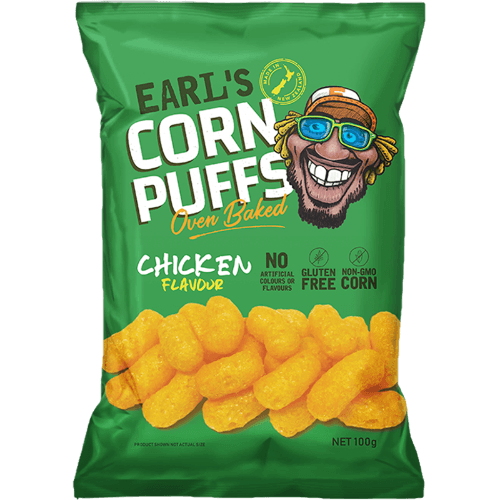 Earl's Chicken Oven Baked Corn Puffs