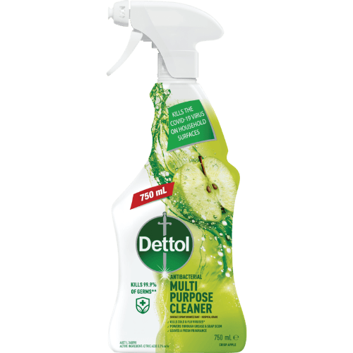 Dettol Crisp Apple Burst Multipurpose Cleaner Antibacterial Spray