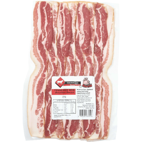 Thomsons Tennessee Hog (Bourbon) Bacon 250 g