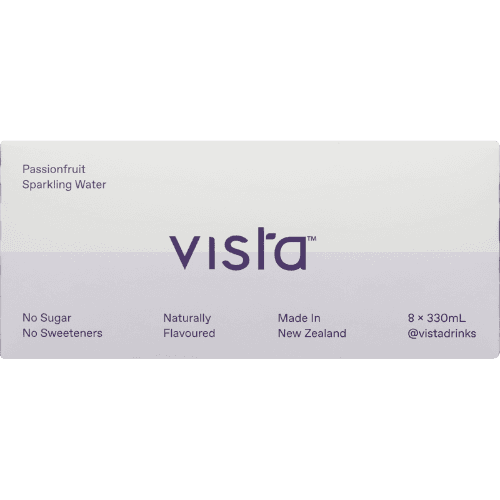 Vista Passionfruit Sparkling Water