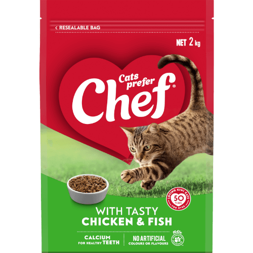 Chef Tasty Chicken & Fish Cat Food