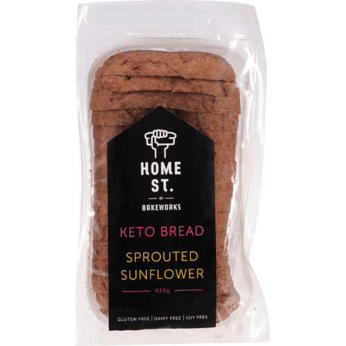 Home St. Sprouted Sunflower Keto Bread 430 g