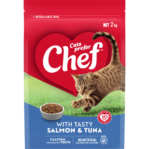 Chef Tasty Salmon & Tuna Cat Food