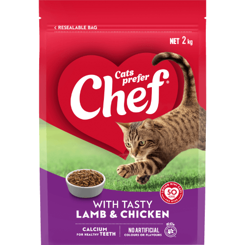 Chef Tasty Lamb & Chicken Cat Food