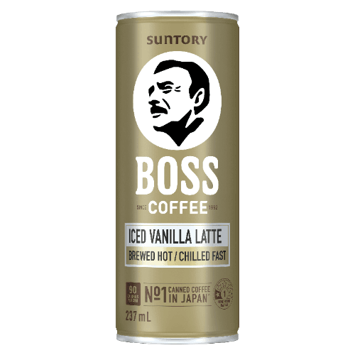 Boss Iced Vanilla Latte Coffee