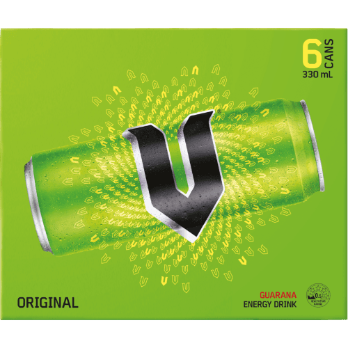 V Green Guarana Energy Drink