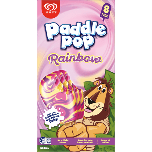 Paddle Pop Rainbow Ice Cream
