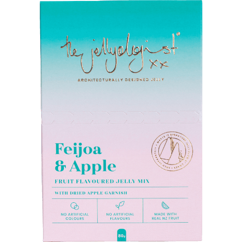 The Jellyologist Feijoa & Apple Fruit Flavoured Jelly Mix
