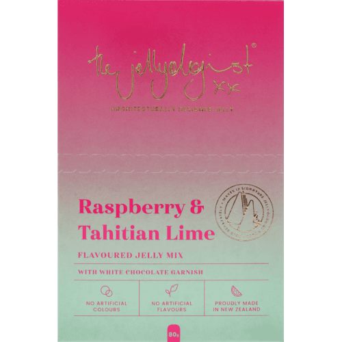 The Jellyologist Raspberry & Tahitian Lime Flavoured Jelly Mix