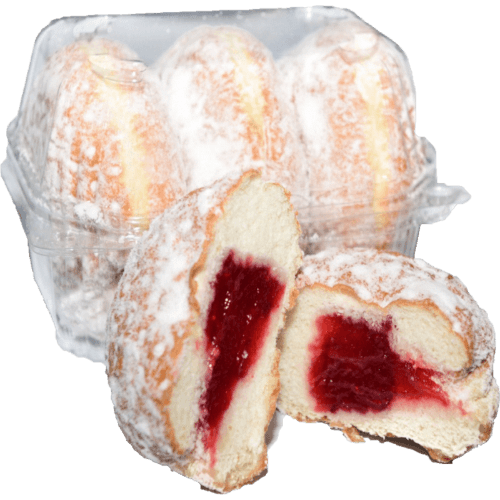 The Donut Factory Raspberry Filled Donuts 3 pack