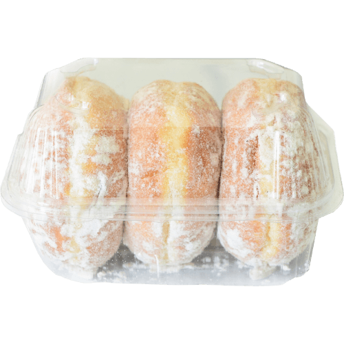 The Donut Factory Custard Filled Doughnuts 3 pack