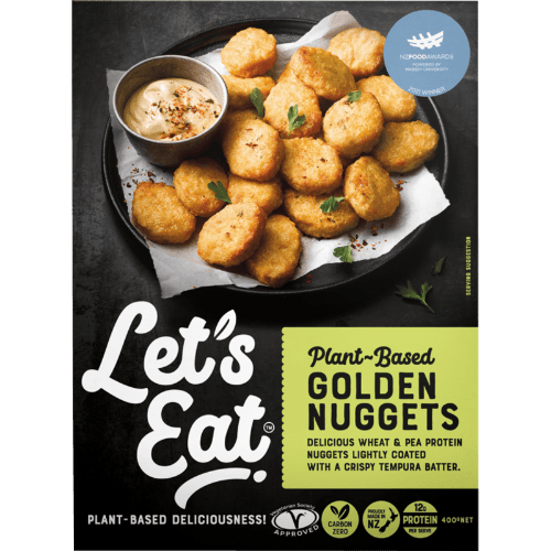 Lets Eat Plant-Based Golden Nuggets