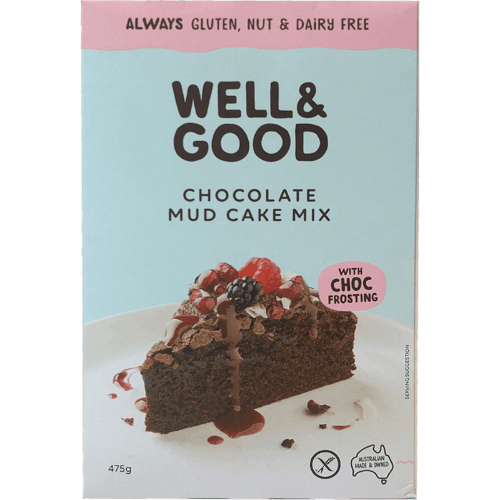 Well & Good Chocolate Mud Cake Mix