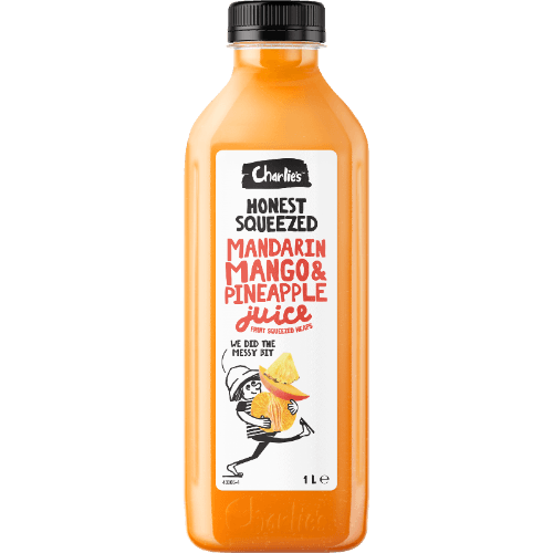 Charlie's Honest Squeezed Mandarin Mango & Pineapple Juice