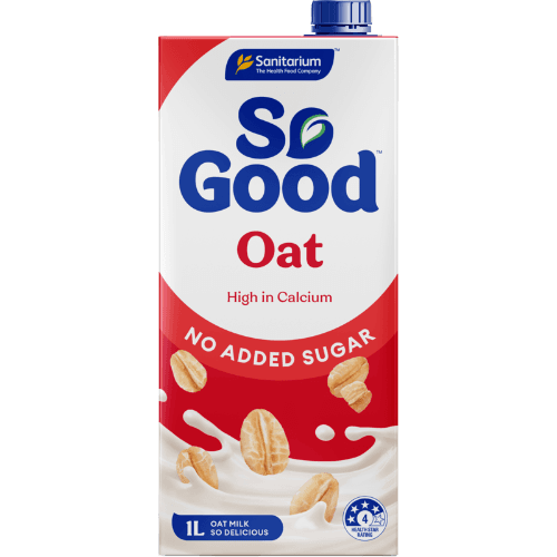 Sanitarium So Good No Added Sugar Oat Milk