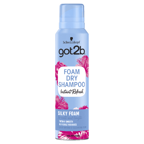 Schwarzkopf Got2b Silky Foam Dry Shampoo 150 mL