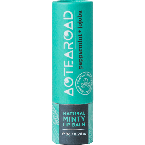 Aotearoad Peppermint + Jojoba Natural Minty Lip Balm 8 g