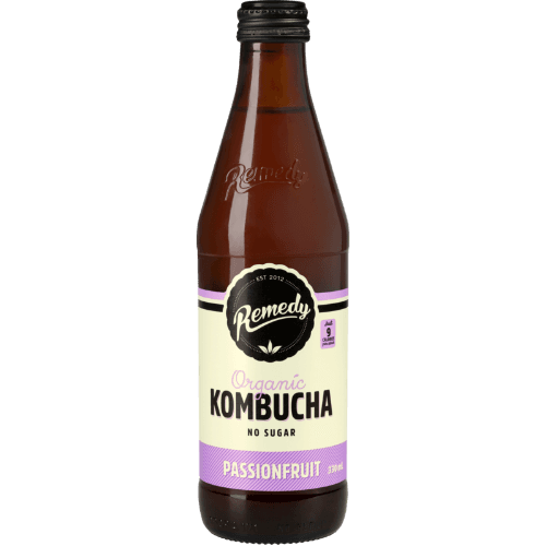 Remedy Passionfruit Organic Kombucha