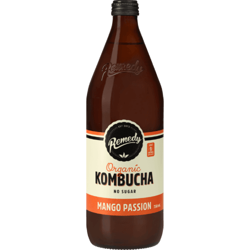 Remedy Mango Passion Organic Kombucha