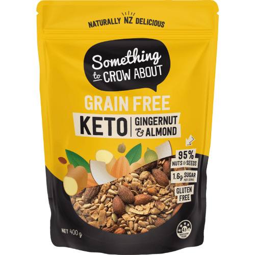 Something to Crow About Grain Free Keto Gingernut & Almond Muesli