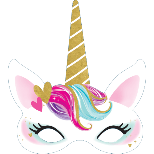 Artwrap Unicorn Party Mask