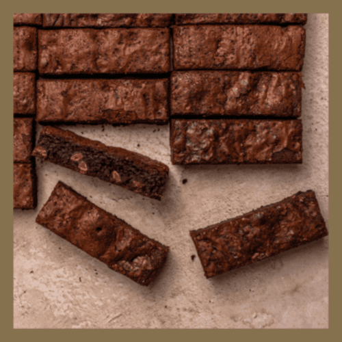 Original Foods Goofy Gluten Free Brownie Slab Pre Cut 28 Pieces 2.1 kg