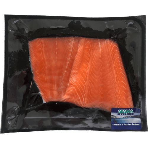 Akaroa Frozen Salmon Fillet Packed