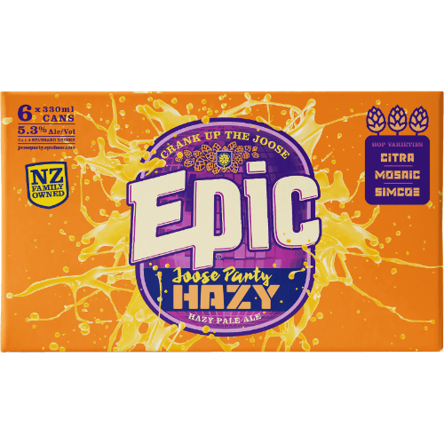 Epic Joose Party Hazy Pale Ale Cans