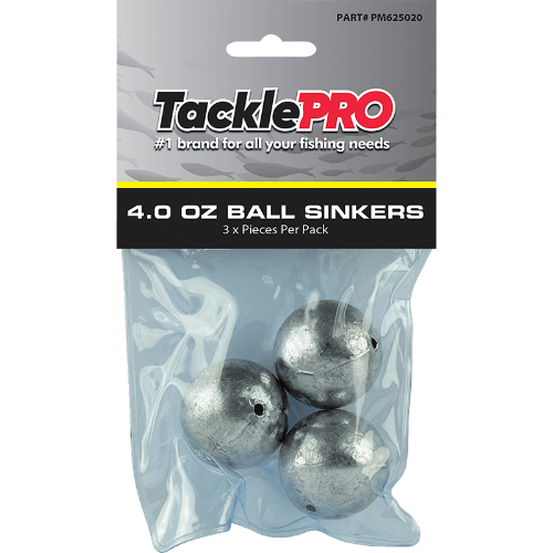 TacklePro Ball Sinker 4.0 Oz