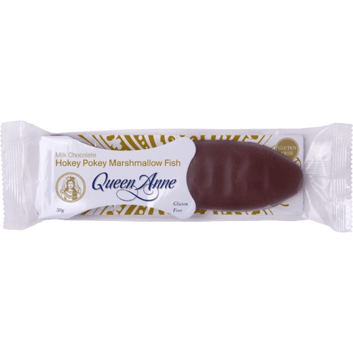 Queen Anne Milk Chocolate Hokey Pokey Marshmallow Fish